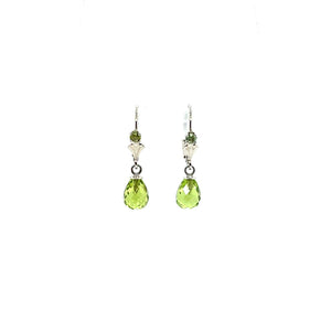 Tear Drop Peridot Earrings - General Design Jewelers